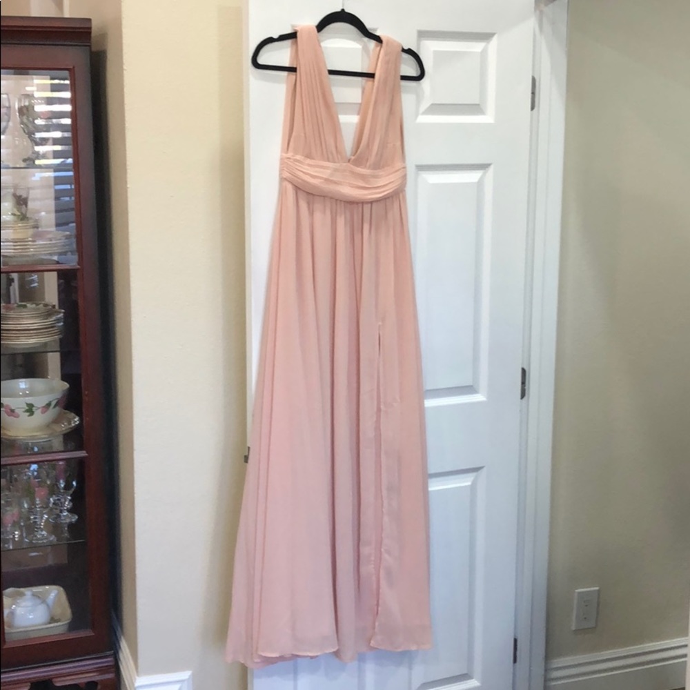 Lulus bridesmaid dress